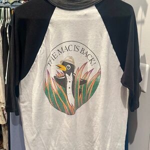 Vintage Fleetwood Mac 1987 Tour Raglan Tee